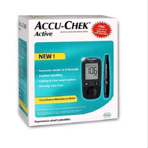 Accu Chek Active Blood Glucose Meter Hospitalbuy