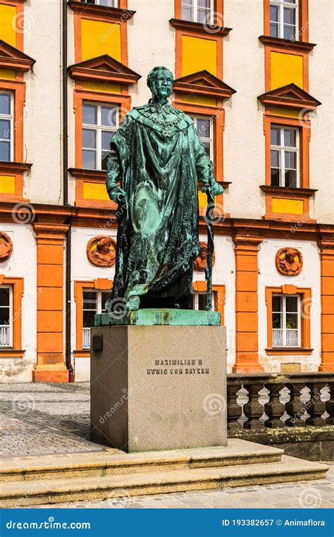 Statue Of Maximilian Churfuerst Von Bayern Wittelsbacher Square Munich