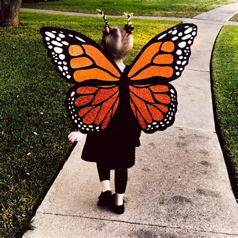 Diy Halloween Costume Monarch Butterfly — Etsy Dallas Toddler