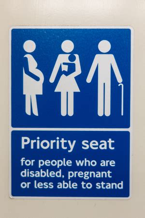 Foto Del Priority Seat For People Who ID 126054709 Imagen Libre De