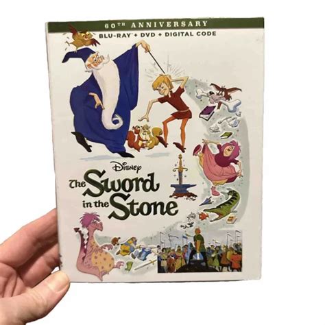 Disneys The Sword In The Stone Blu Raydvd 1963 Includes Digital Copy New 2000 Picclick