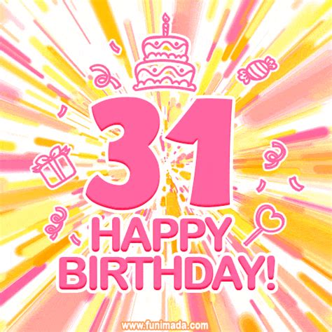 Happy 31st Birthday Animated S