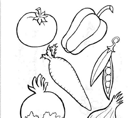 Verduras Para Colorear Dibujos Infantiles Imagenes Cristianas