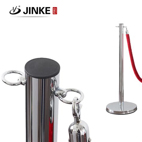 Eyelet Hole Stanchion丨velvet Rope Stanchion