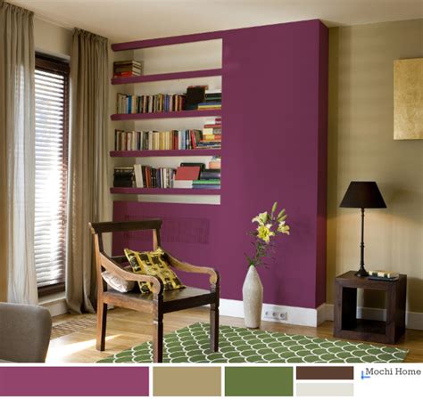 Get fresh, modern paint color in the bedroom consider a contemporary edge for your bedroom. Red Cabbage: Purple Paint Color Schemes | Mochi Home
