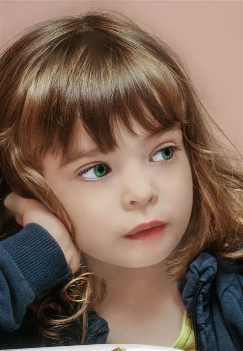 Portrait The Little Girl Child Free Photo On Pixabay