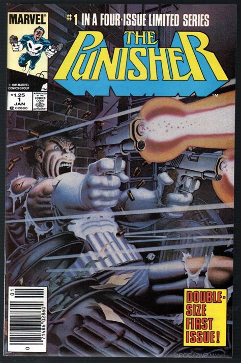 The Punisher 1985 1 2 3 4 5 Complete 5 Issue Mini Series Set Mike