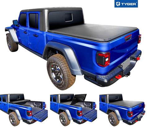 Tyger Auto T3 Soft Tri Fold Truck Bed Tonneau Cover Compatible With