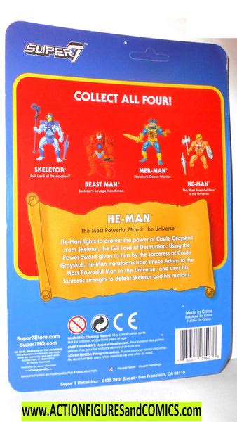 Masters Of The Universe He Man 2016 Series 2 Super7 Moc
