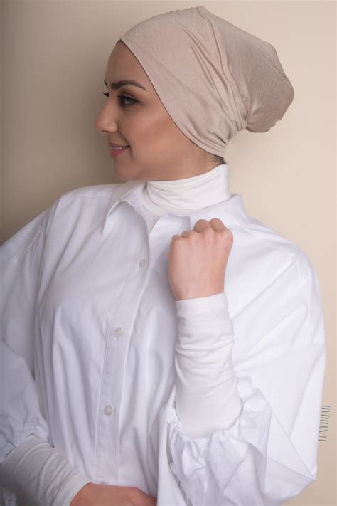 Criss Cross Underscarf in Sandbank | LUXY HIJAB