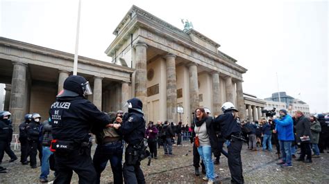 Thousands In Berlin Protest Covid 19 Restrictions