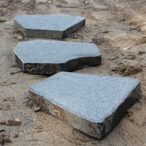 Wholesale Irregular Grey Basalt Stepping Stones Factory And Manufacturers Magic Stone