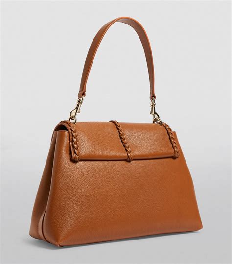 Womens Chloé Brown Medium Leather Penelope Shoulder Bag Harrods