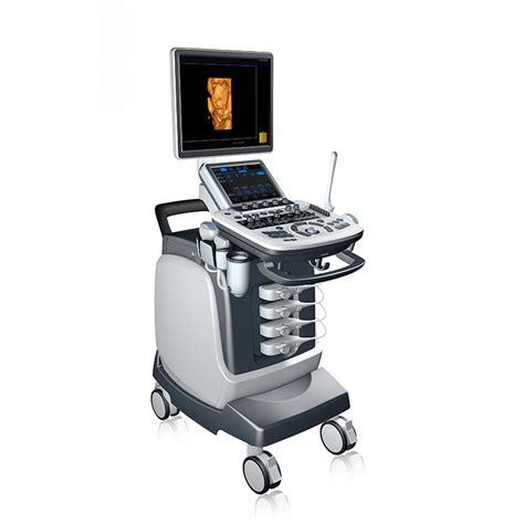 Medical Hospital 4d Color Doppler Mobile Diagnostic Ultrasound Scanner Machine China