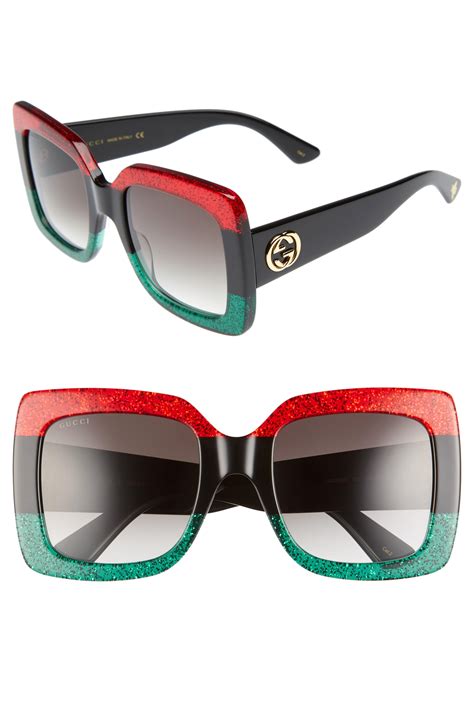 Lyst Gucci 55mm Square Sunglasses