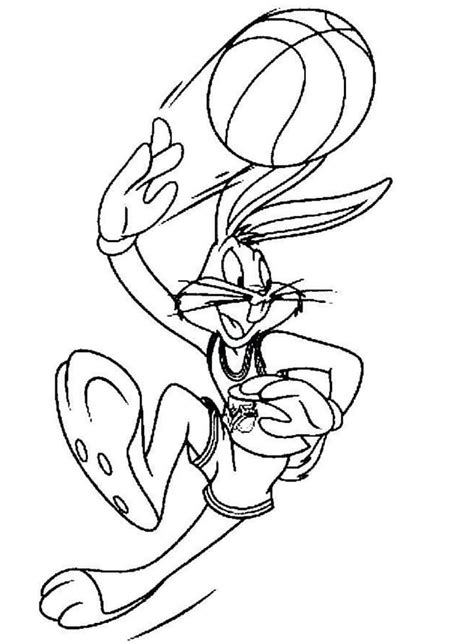 Bugs And Bunny Coloring Pages