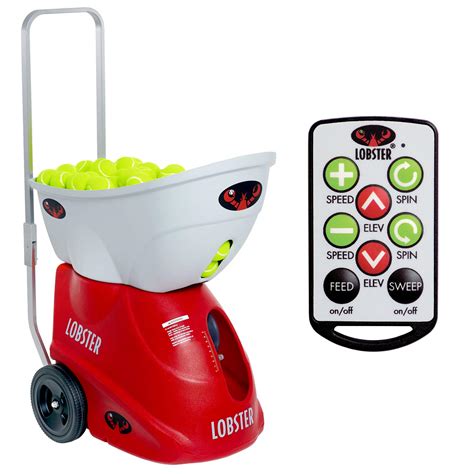 Lobster Sports Elite Two Tennis Ball Machine With Elite 10 Function