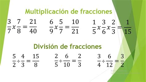 Multiplicacion Y Division De Fracciones Ejercicios Resueltos Youtube