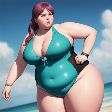 K Pics A Fatty Woman In Bikini