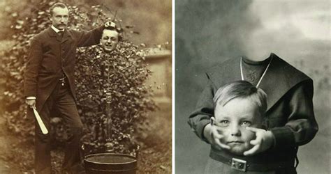 18 Creepy Headless Portraits From Victorian Era Before Photoshop