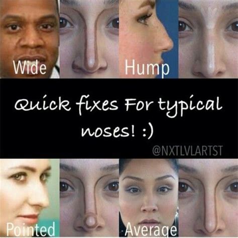 Nose contouring tricks for every type of blog huda beauty. 45 best Noses images on Pinterest | Beauty makeup, Amazing halloween makeup and Artistic make up
