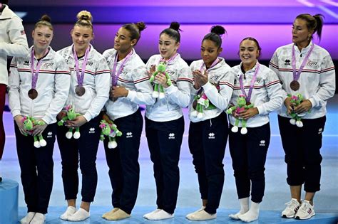 mondiaux de gymnastique médaille de bronze historique des françaises paris normandie