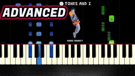 Dance Monkey By Tones And I Piano Tutorial Advanced Youtube