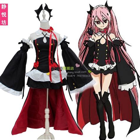 anime seraph of the end owari no seraph krul tepes uniform anime cosplay costume full set dress