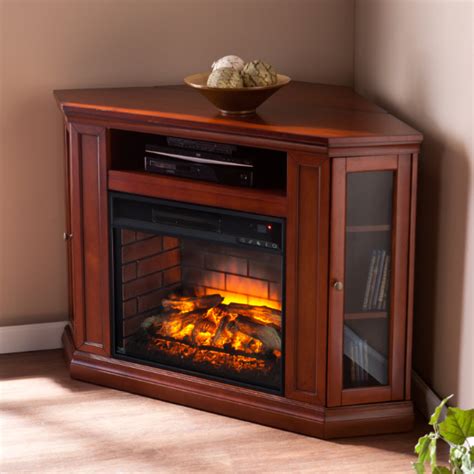 Corner mantelpiece decoration ideas electric fireplace corner unit ventless gas fireplace corner unit electric fireplaces ing guide free corner corner unit electric fireplaces the home depot. 48" Claremont Corner Media Infrared Fireplace - Brown ...