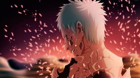 an anime character with white hair and blue eyes looking at something