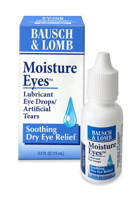 Dry Eye Drops Bausch Lomb Moisture Eyes Bausch Lomb