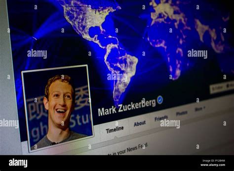 Mark Zuckerberg Facebook Hi Res Stock Photography And Images Alamy