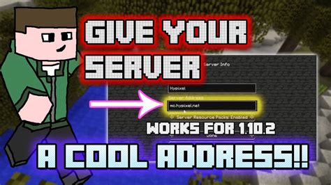 How to find your minecraft server address. HOW TO GIVE YOUR MINECRAFT SERVER A COOL ADDRESS!! [FREE ...