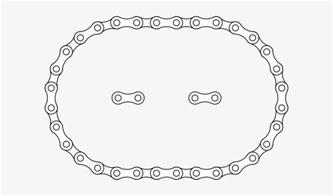 Motorcycle Chain Outline Transparent Png 600x404 Free Download On