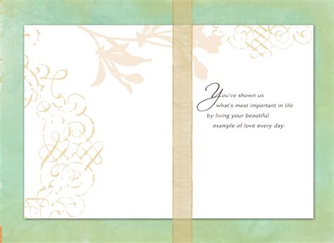 If your daughter has a birthday on the horizon, you should take some time to select the perfect card to show her how much you appreciate having her in your world. A Beautiful Example Anniversary Card for Parents - Greeting Cards - Hallmark