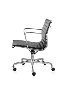 At the time, the furniture was called the Eames Aluminum Group Management Chair with Pneumatic Lift - Herman Miller