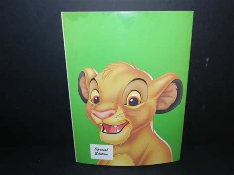Disney The Lion King 1994 Golden Coloring Book 3834 16 Vintage Free