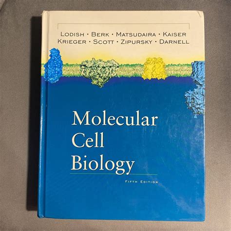 Molecular Cell Biology By Harvey Lodish Arnold Berk Chris A Kaiser