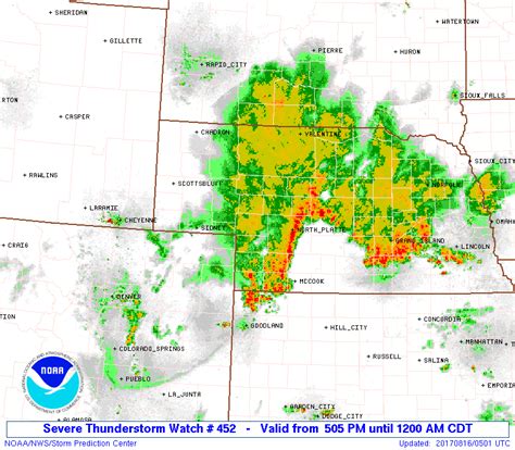 Sva) is an eas alert that is issued by the national weather service during a severe weather situation. Storm Prediction Center Severe Thunderstorm Watch 452