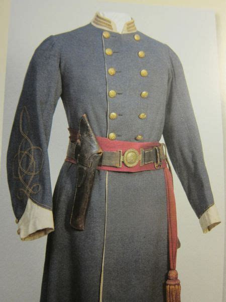 Civil War Confederate Cavalry Captains Uniform Frock
