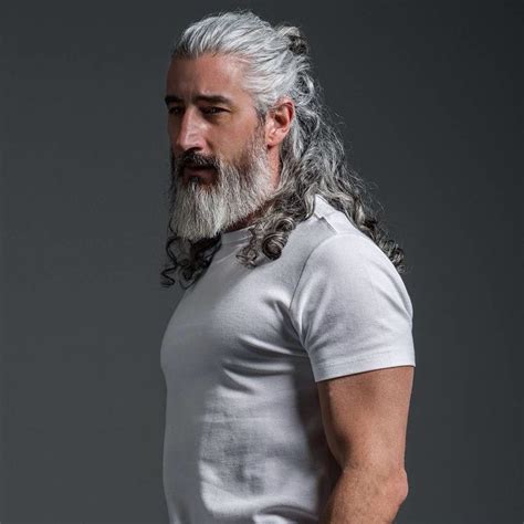 Pin By Edgar Silva On Devanbarbas Grey Hair Men Older Mens