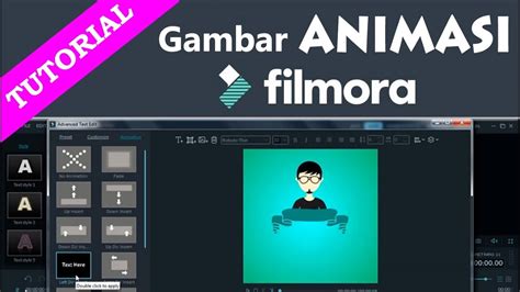 Cara Edit Animasi Bergerak Untuk Undangan Filmora Tutorial 1 Youtube