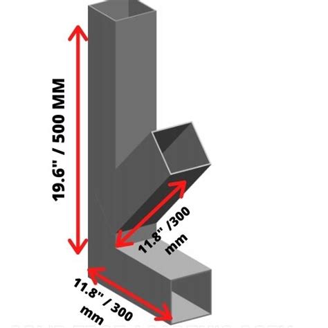It can also serve as the area to feed in fuel to burn, in our case wood. Rocket Stove Made From Square Tubing - Tutorial