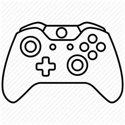 Controller Xbox Drawing Console Ps4 Controllers Icon