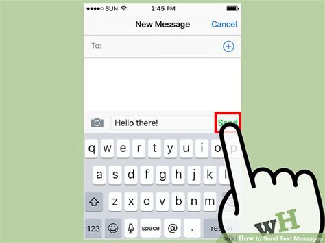 4 Ways To Send Text Messages Wikihow