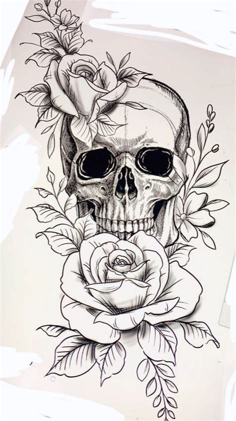 Amazing red rose in full bloom tattoo on forearm. 1995 Tattoo Ideas in 2021 | Pretty skull tattoos, Skull ...