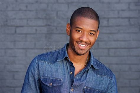 1229 Cool Black Guy Smiling Blue Shirt Stock Photos Free And Royalty