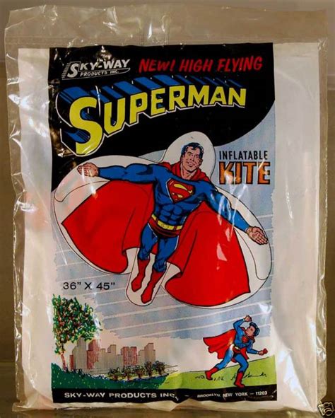 Fortress Of Solitude Trophy Room Inflatable Superman Kite And Comic