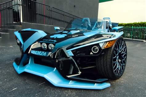 Three Wheeled Polaris Slingshot Customized With Help From Mlbs Yoenis Cespedes
