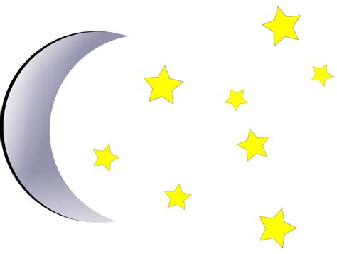 Clipart Stars And Moon Clipground